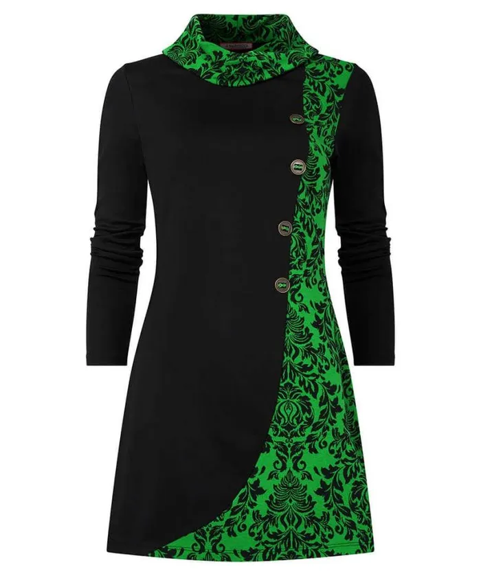 Joe Browns Tops Tunics and Blouses Women Joyous Jacquard Tunic Green Joe Browns Tops Tunics and Blouses Women Joyous Jacquard Tunic Green