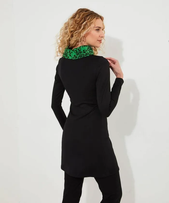Joe Browns Tops Tunics and Blouses Women Joyous Jacquard Tunic Green Joe Browns Tops Tunics and Blouses Women Joyous Jacquard Tunic Green