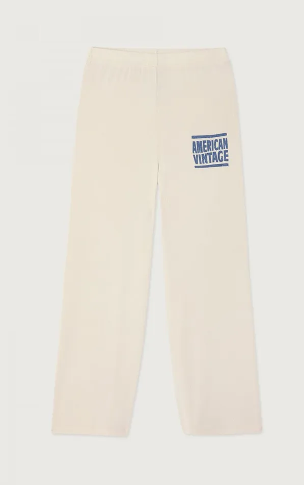 Joggers Azyro Cream Women American Vintage Joggers and Leggings Joggers Azyro Cream Women American Vintage Joggers and Leggings