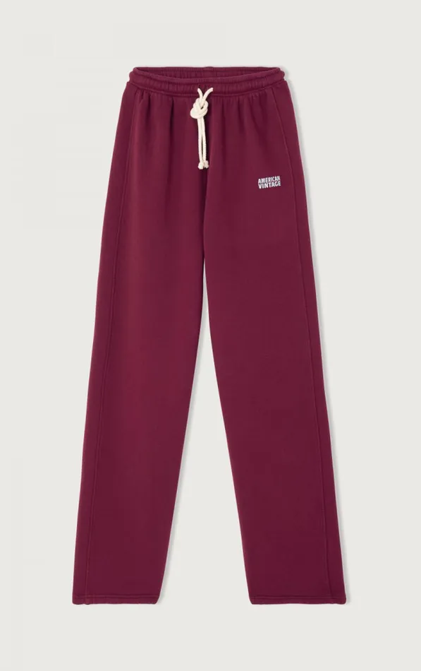 Joggers Izubird Vintage Burgundy Women American Vintage Joggers and Leggings Joggers Izubird Vintage Burgundy Women American Vintage Joggers and Leggings