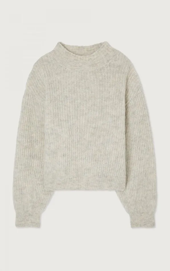 Jumper East Melange Powder Snow Women American Vintage Jumpers and Cardigans Jumper East Melange Powder Snow Women American Vintage Jumpers and Cardigans