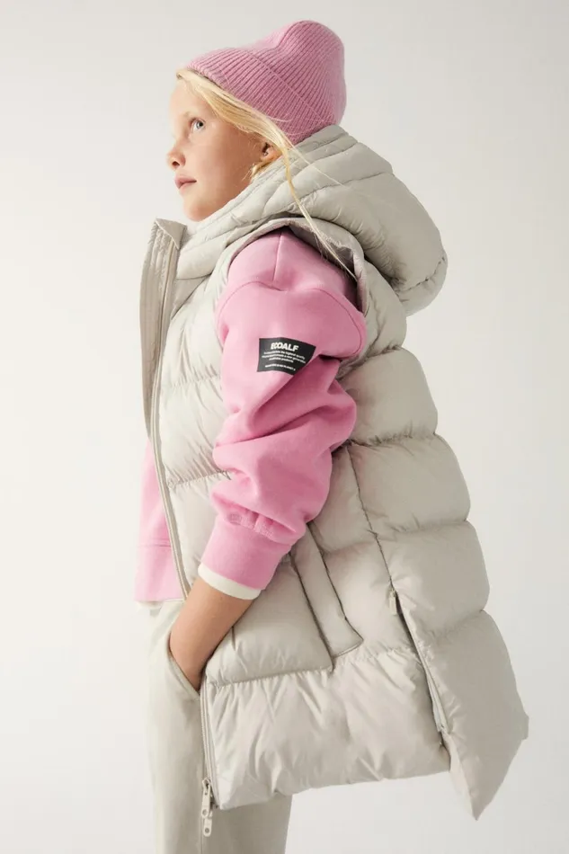 Kids Grey Mar Vest Ecoalf Vests