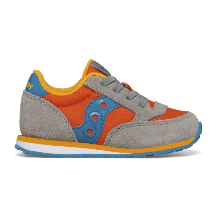 Kids Jazz Jr Sneaker Greyorangeblue Saucony