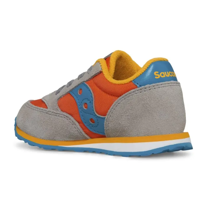 Kids Jazz Jr Sneaker Greyorangeblue Saucony