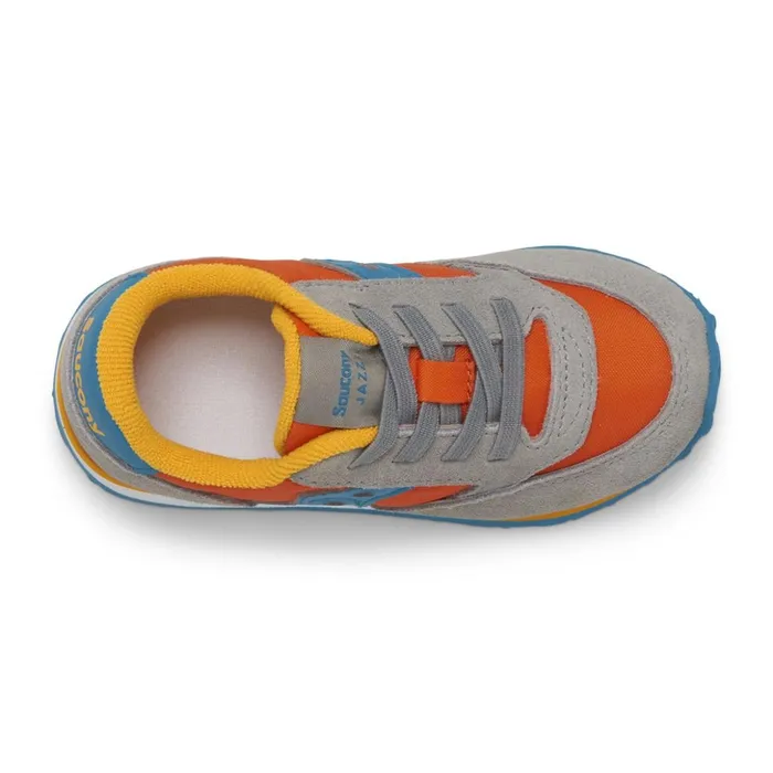Kids Jazz Jr Sneaker Greyorangeblue Saucony