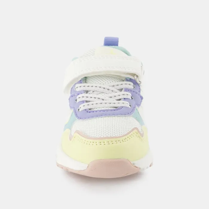 Kids Le Coq Sportif Baby And Toddler CHAUSSURES Bb Shoes LCS RUNNER GIRL INF Kids Optical Whitepink