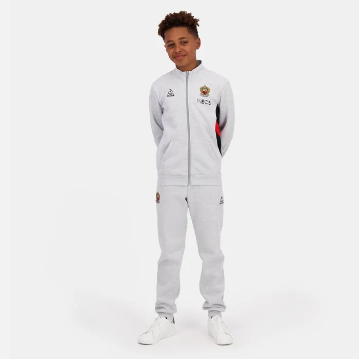 Kids Le Coq Sportif Sweatshirts And Hoodies OGC Nice ZipUp Sweatshirtshirt Kids