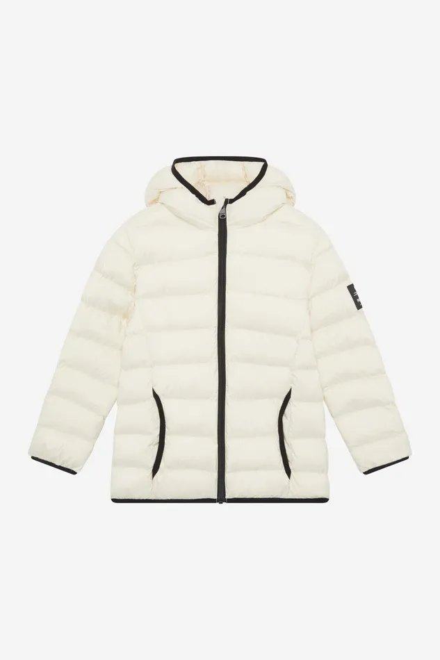 Kids White Asp Jacket Ecoalf Coats And Jackets