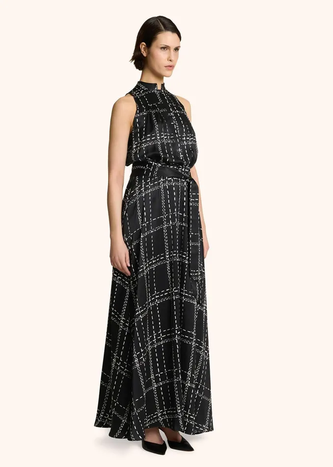 Kiton Dresses PRINTED SILK EVENING GOWN 8211 Women Kiton Dresses PRINTED SILK EVENING GOWN 8211 Women