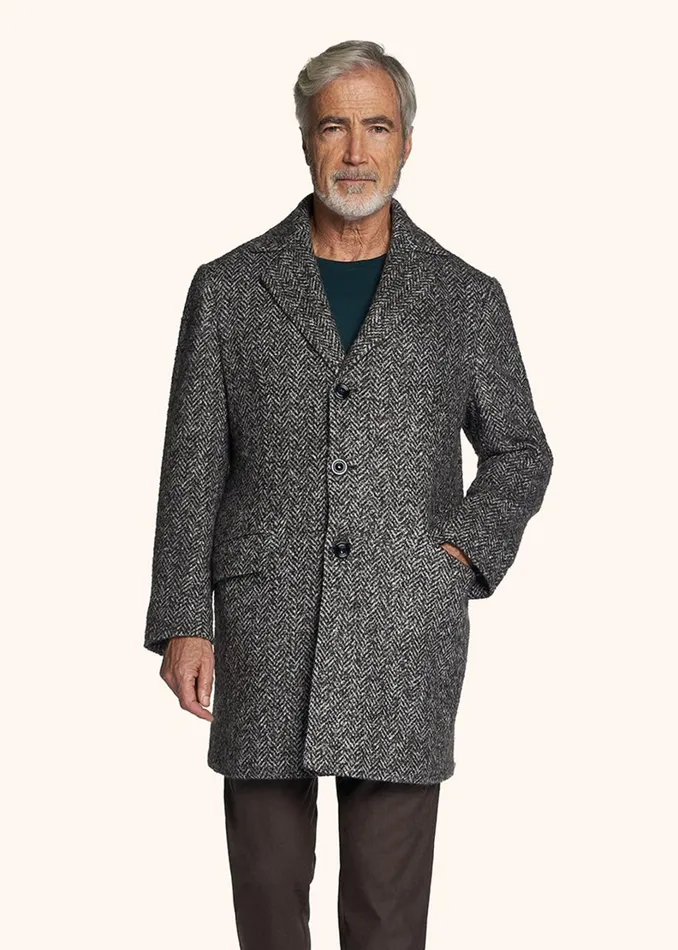 Kiton Outerwear OUTDOOR JACKET VIRGIN WOOL 8211 Men Kiton Outerwear OUTDOOR JACKET VIRGIN WOOL 8211 Men