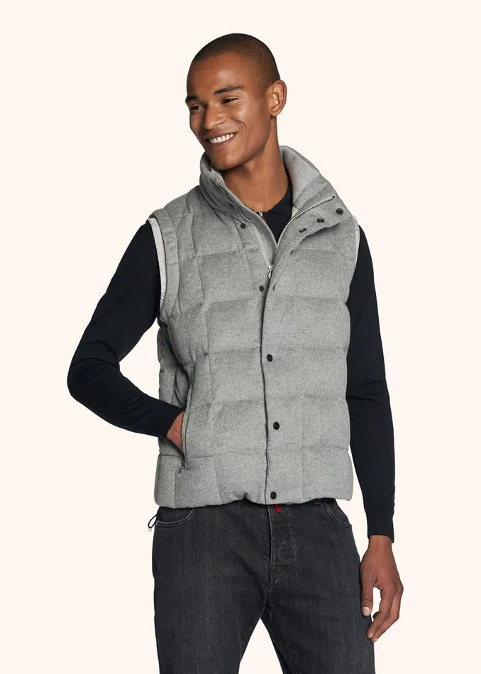 Kiton Outerwear VEST Cashmere 8211 Men Kiton Outerwear VEST Cashmere 8211 Men