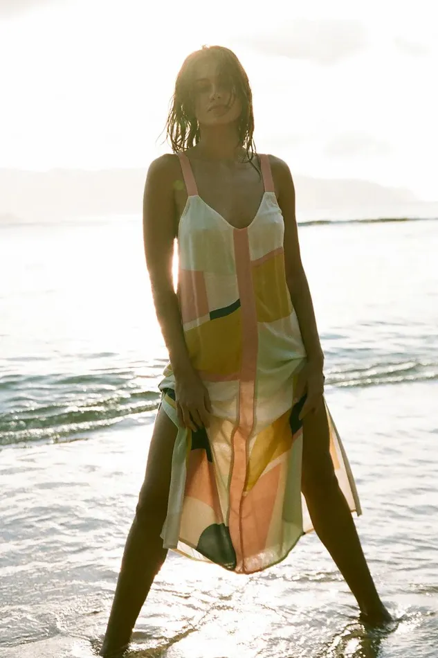 KYLE MIDI COVERUP DRESS Multi Clr Women O039NEILL Swim