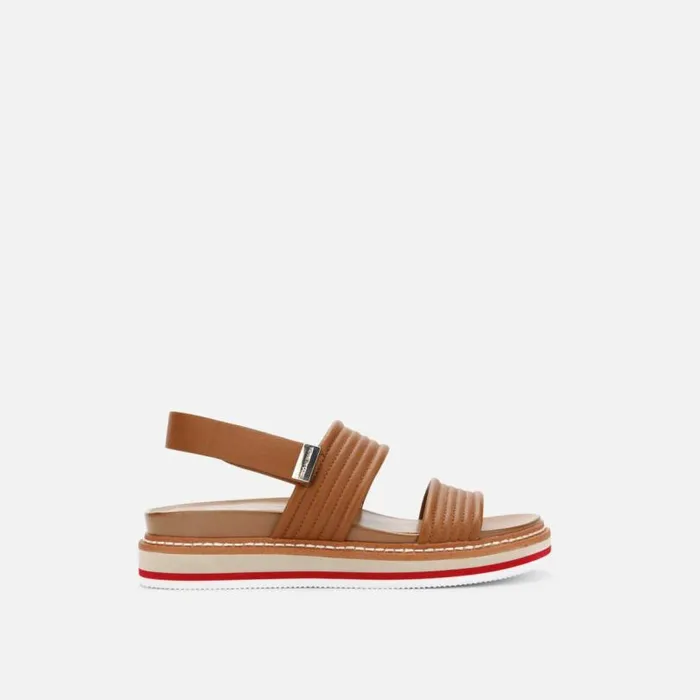 Laney Slingback Sandal With Eva Cognac Women Kenneth Cole Sandals