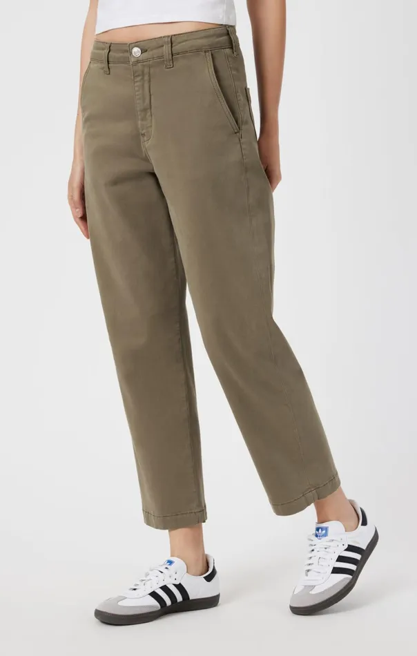Lauren Straight Chino In Dusky Casual Twill Women Mavi Jeans Pants Lauren Straight Chino In Dusky Casual Twill Women Mavi Jeans Pants
