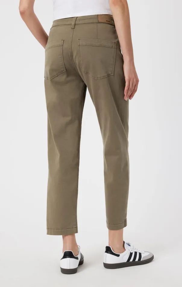 Lauren Straight Chino In Dusky Casual Twill Women Mavi Jeans Pants Lauren Straight Chino In Dusky Casual Twill Women Mavi Jeans Pants