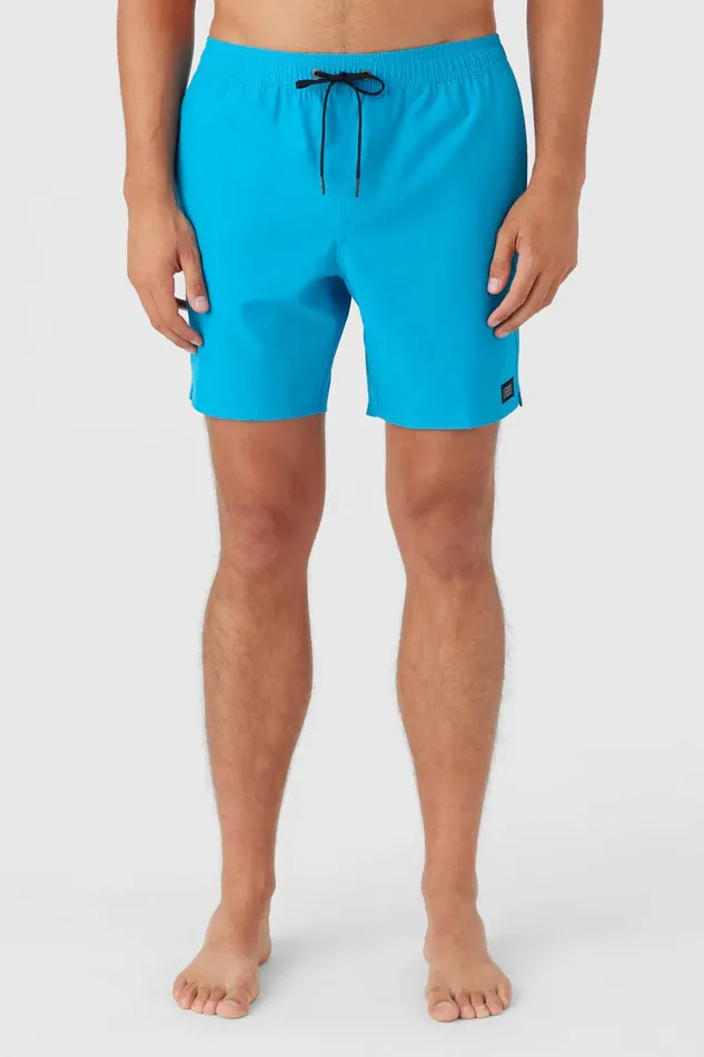 LENNOX HERMOSA SOLID ELASTIC WAIST 17034 SWIM TRUNKS Elctrc Blu Men O039NEILL Type