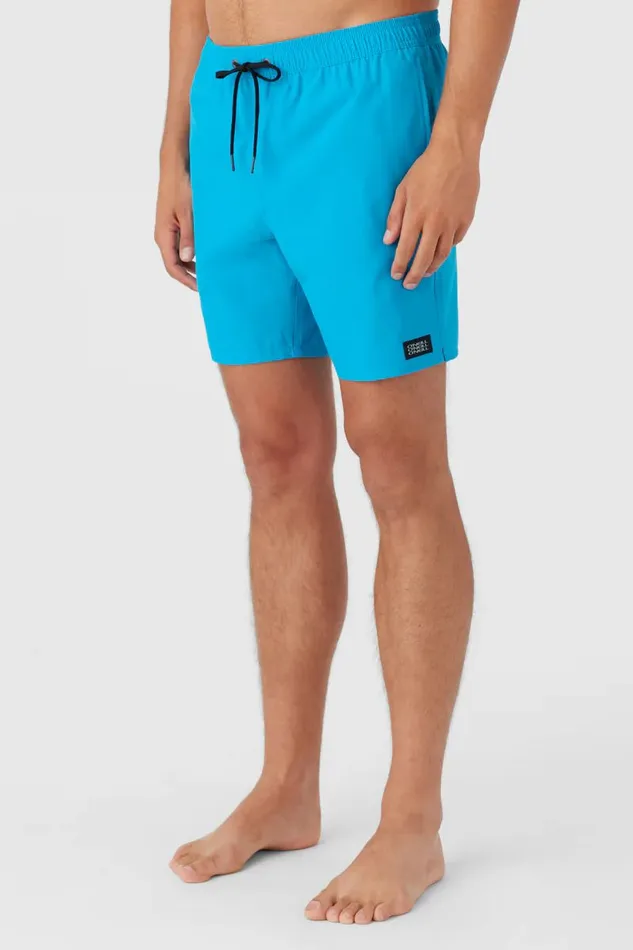 LENNOX HERMOSA SOLID ELASTIC WAIST 17034 SWIM TRUNKS Elctrc Blu Men O039NEILL Type