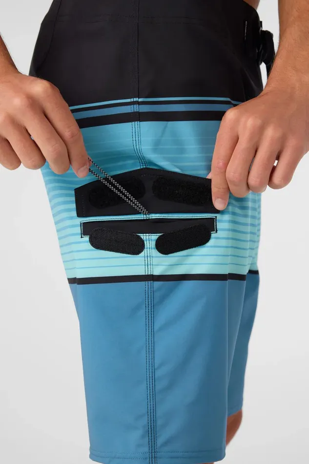 LENNOX STRIPE 21034 BOARDSHORTS Copen Blue Men O039NEILL Length