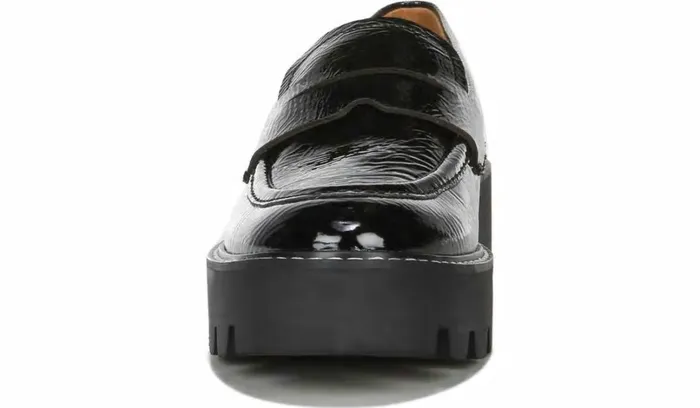 Loafers Women Franco Sarto Franco Balin Platform Loafer Black Patent