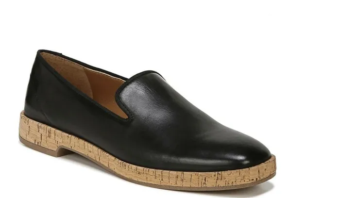 Loafers Women Franco Sarto Sarto Clarissa Loafer Black Leather