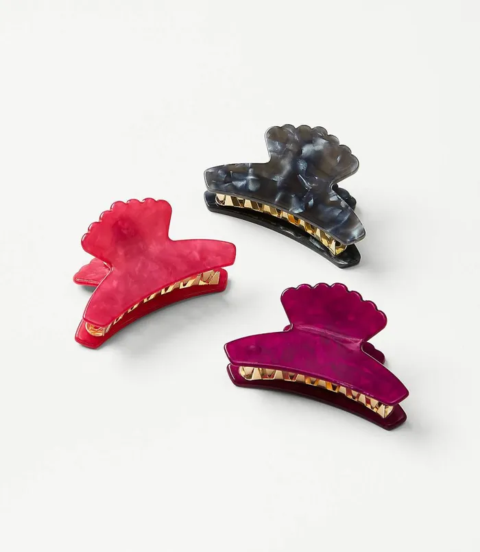 LOFT Claw Hair Clip Set Multi Women Hair Accessories