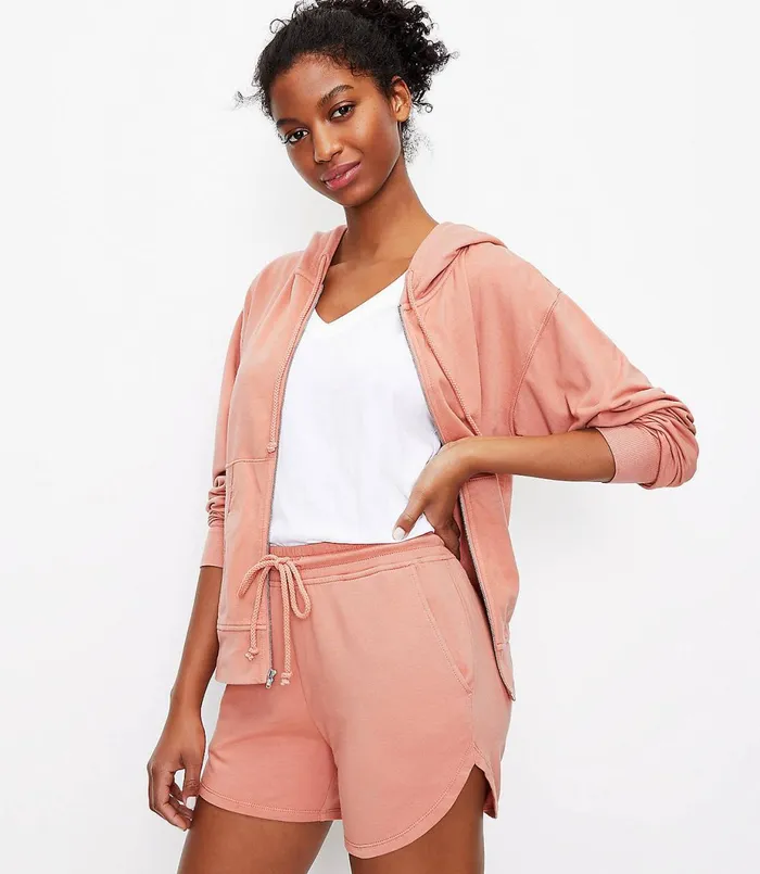 LOFT Lou and Grey Summersoft Shorts Desert Green Women Loungewear