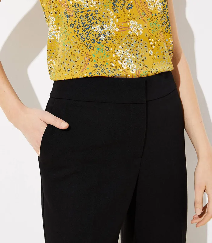 LOFT Petite Slim Pencil Pants Black Women Petite Pants