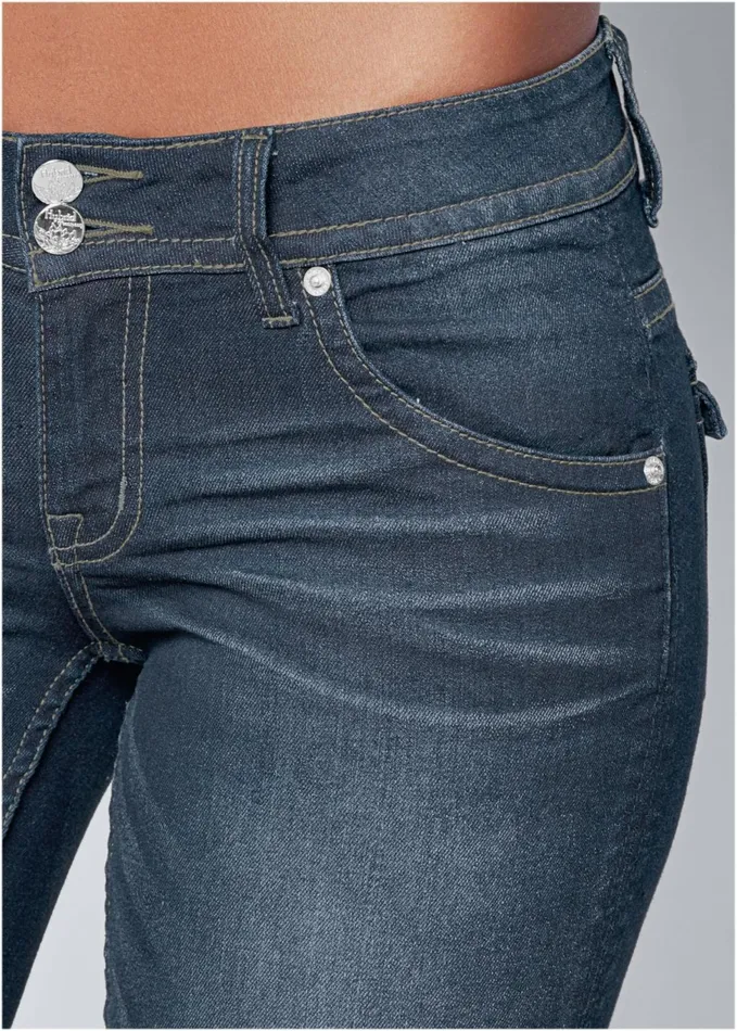 LONG JEAN SHORTS Dark Wash Women VENUS Shorts