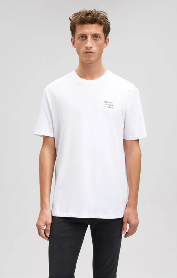 Los Angeles Print TShirt In White Men Mavi Jeans TShirts Los Angeles Print TShirt In White Men Mavi Jeans TShirts
