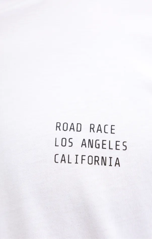 Los Angeles Print TShirt In White Men Mavi Jeans TShirts Los Angeles Print TShirt In White Men Mavi Jeans TShirts