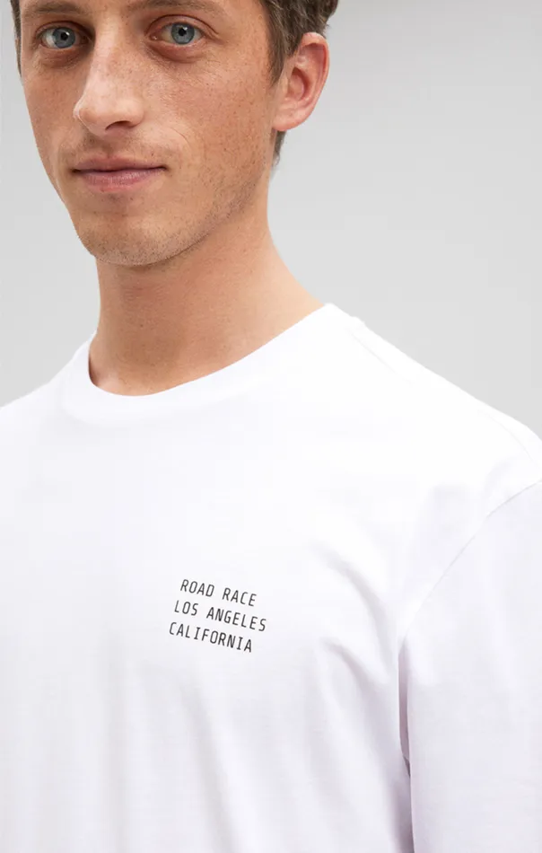 Los Angeles Print TShirt In White Men Mavi Jeans TShirts Los Angeles Print TShirt In White Men Mavi Jeans TShirts