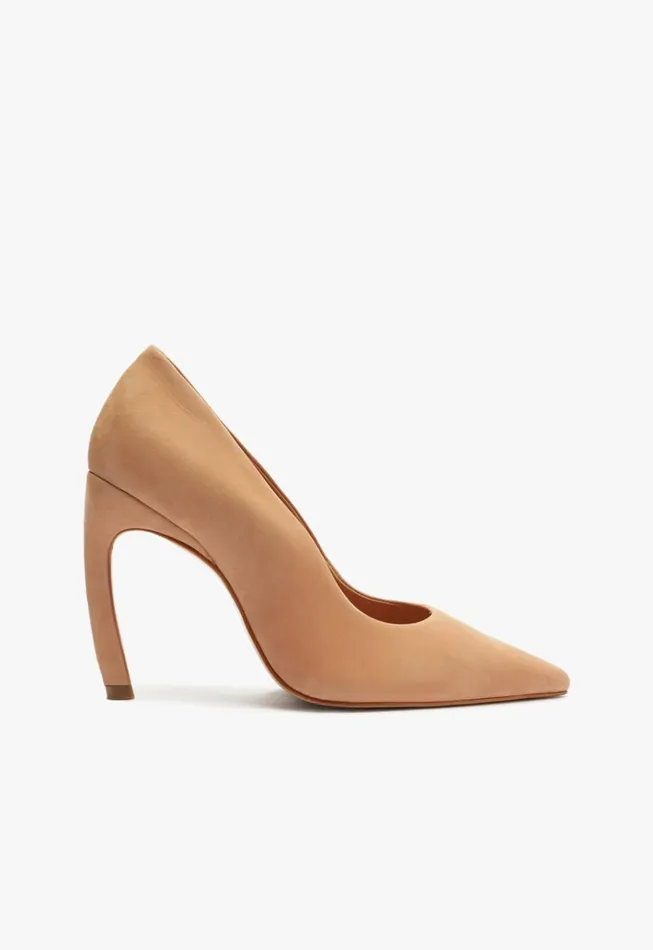 Lou Curve Pump Beige Women Schutz Shoes