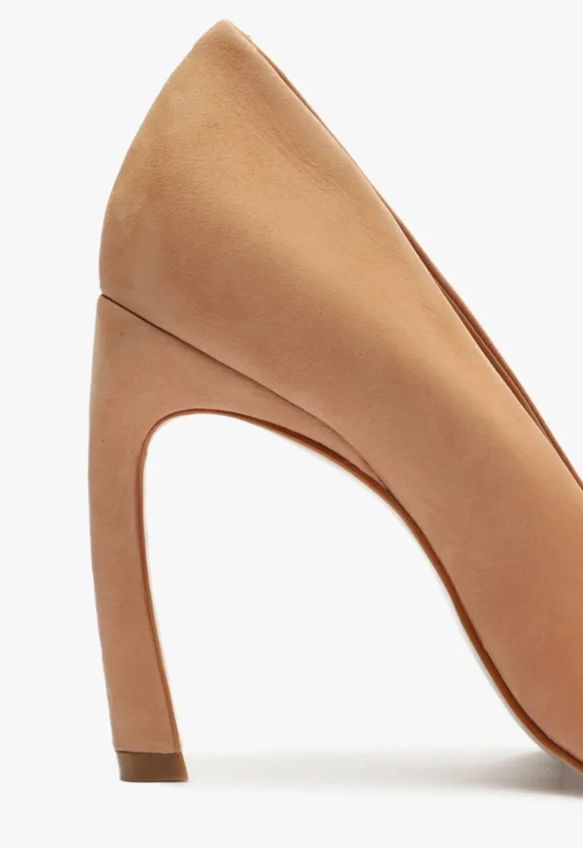 Lou Curve Pump Beige Women Schutz Shoes
