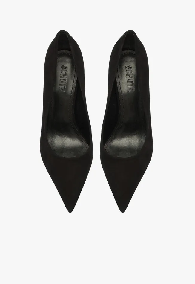 Lou Curve Pump Black Women Schutz Shoes