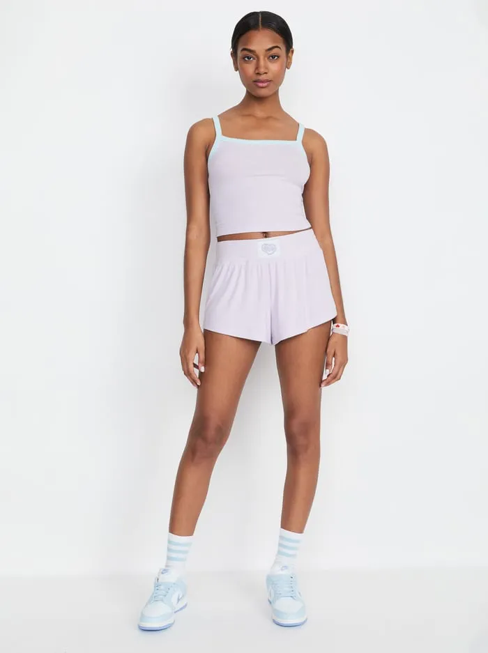 Loungewear Women Alice Olivia Big Feelings Laila Boxer Pj Set Calming Lavender Loungewear Women Alice Olivia Big Feelings Laila Boxer Pj Set Calming Lavender