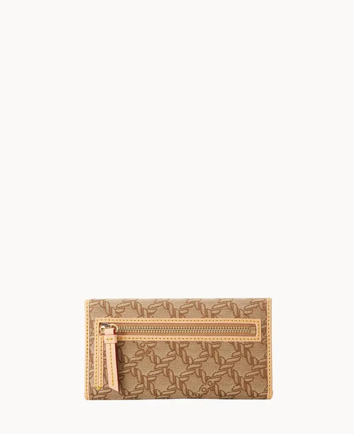 Maritime Continental Clutch Brown ManWoman Dooney and Bourke Wallets Maritime Continental Clutch Brown ManWoman Dooney and Bourke Wallets