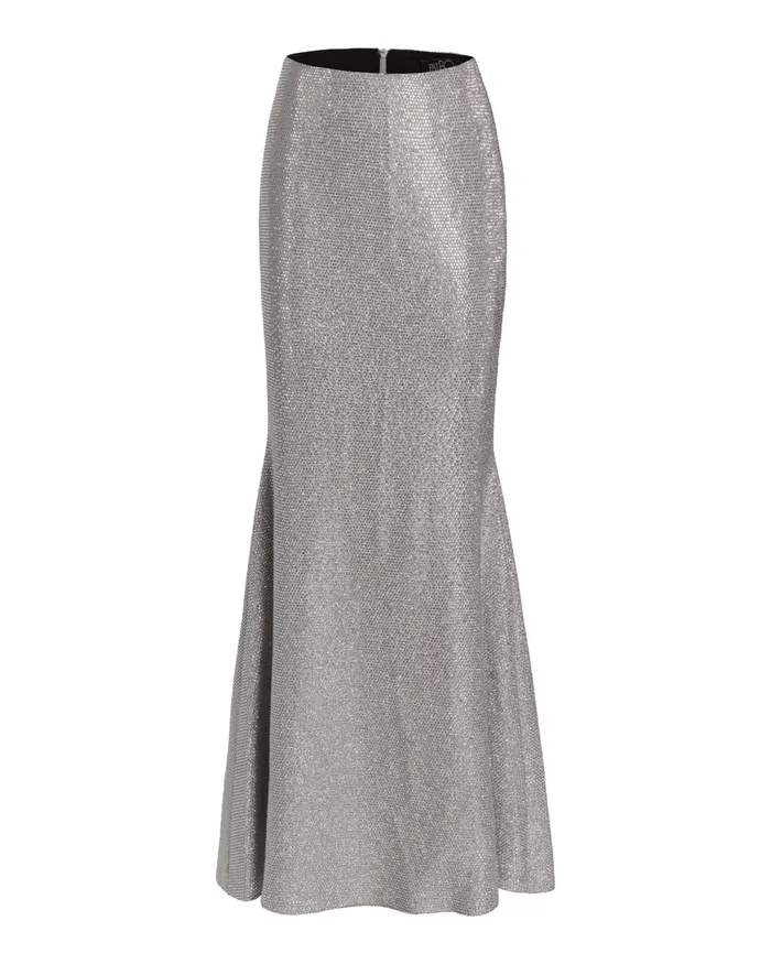 Matching Sets Women PatBO Crystal Embellished Maxi Skirt EXCLUSIVE