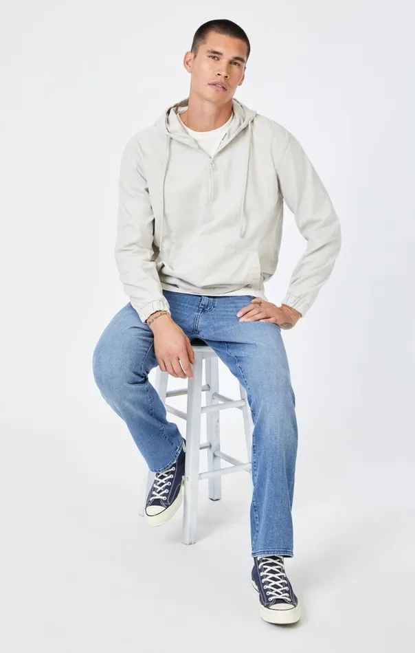 Matt Relaxed Straight Leg In Blue Stone Williamsburg Men Mavi Jeans Denim