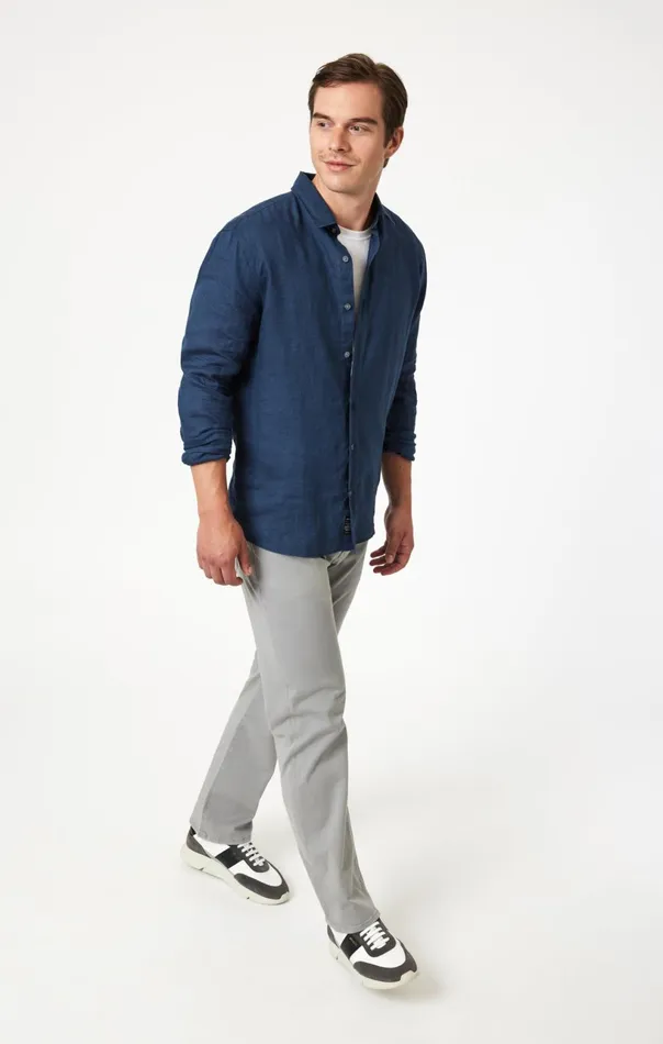 Matt Relaxed Straight Leg In Stormy Casual Twill Men Mavi Jeans Pants Matt Relaxed Straight Leg In Stormy Casual Twill Men Mavi Jeans Pants