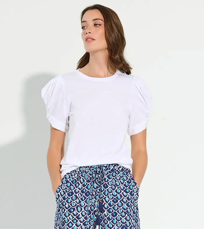 Maya Tee 8211 White Hatley