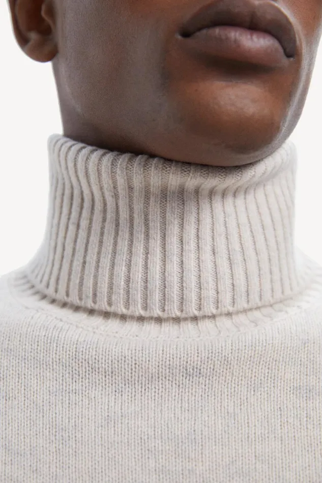Men Beige Bruna Knitted Jumper Ecoalf Knitwear