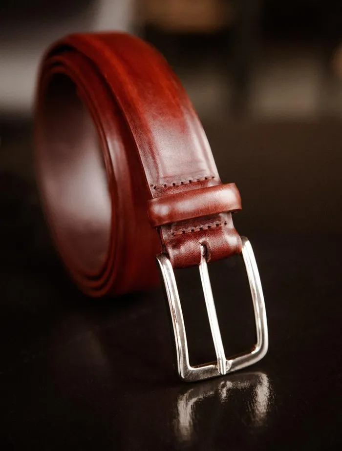 Men Belts Bobbies Wagram Mahogany Men Belts Bobbies Wagram Mahogany