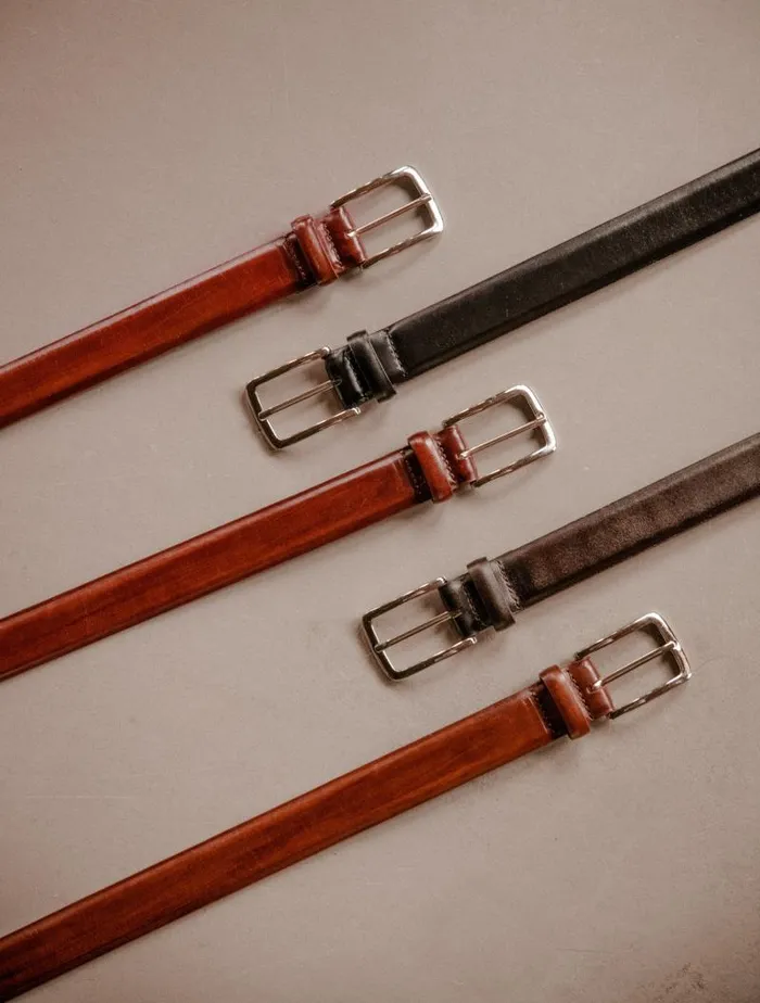 Men Belts Bobbies Wagram Mahogany Men Belts Bobbies Wagram Mahogany