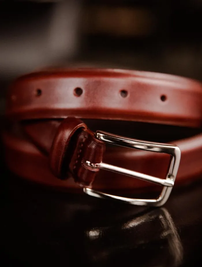 Men Belts Bobbies Wagram Mahogany Men Belts Bobbies Wagram Mahogany