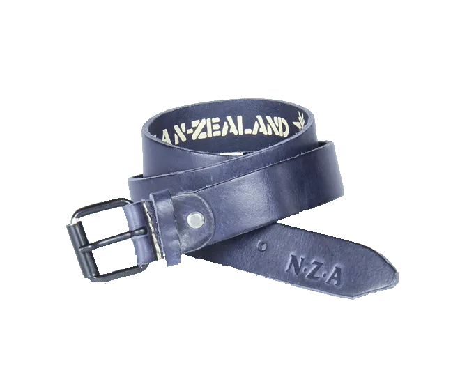 Men Belts NZA New Zealand Auckland Jagged Peak 8211 Blue