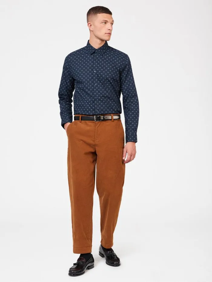 Men Ben Sherman Archive Print Shirts Signature Geo Print Shirt 8211 Midnight Men Ben Sherman Archive Print Shirts Signature Geo Print Shirt 8211 Midnight
