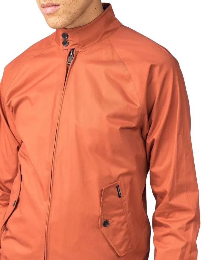 Men Ben Sherman Harrington Jackets Harrington Jacket 8211 Cinnamon