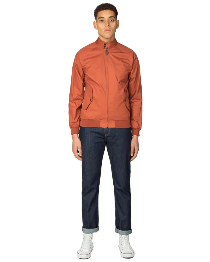 Men Ben Sherman Harrington Jackets Harrington Jacket 8211 Cinnamon