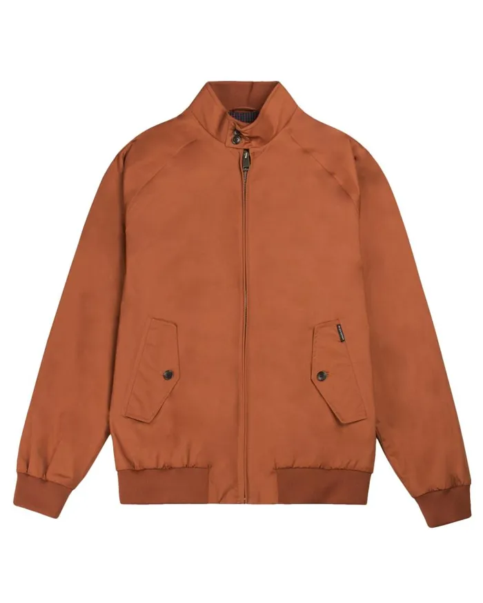 Men Ben Sherman Harrington Jackets Harrington Jacket 8211 Cinnamon