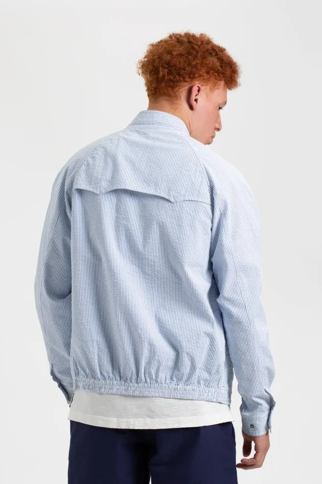 Men Ben Sherman Harrington Jackets Seersucker Ivy League Harrington Jacket Men Ben Sherman Harrington Jackets Seersucker Ivy League Harrington Jacket
